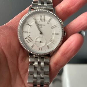 Fossil Silver Q Smart Watch